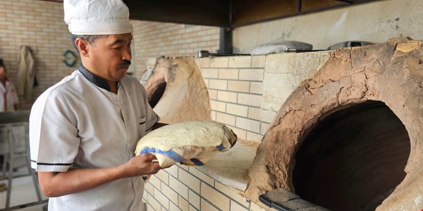 نانوایی موسسه امام باقر (ع) مشهد مقدس